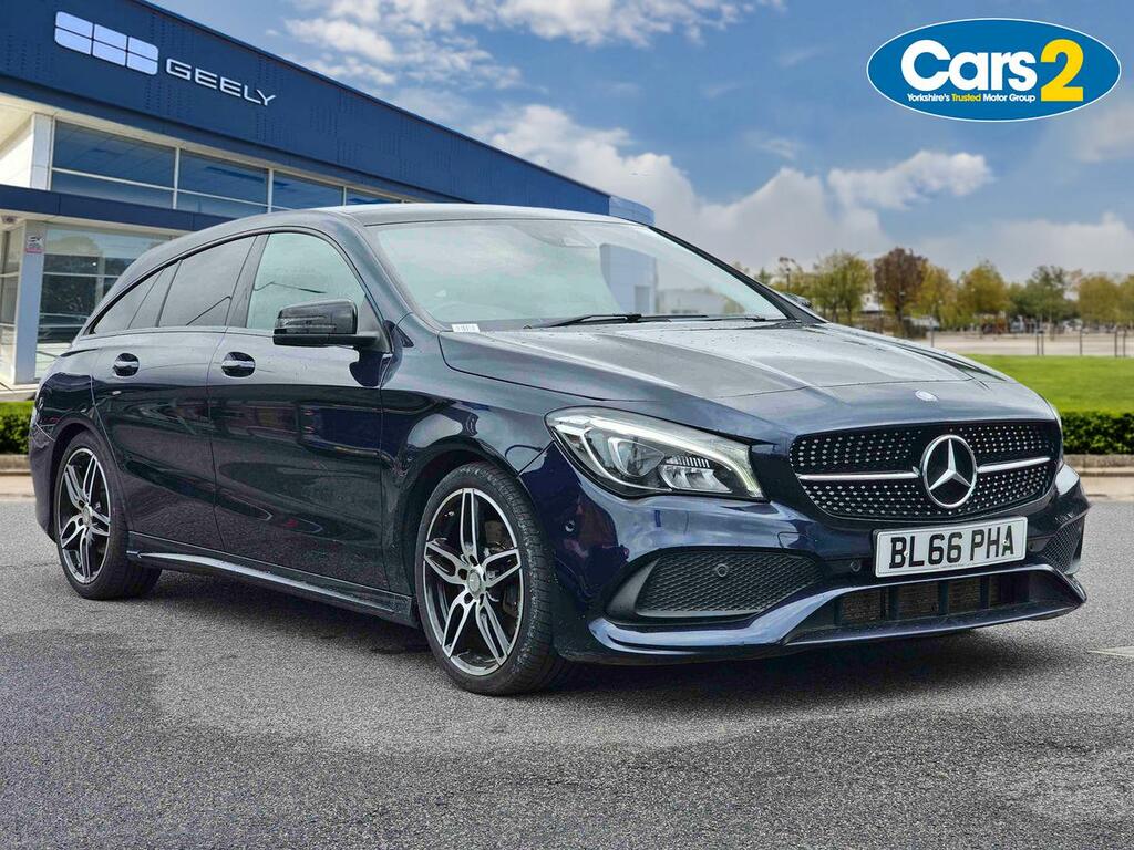 Mercedes-Benz CLA Class 2.1 Cla220d Amg Line Shooting Brake 7G- Blue