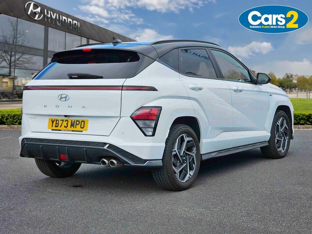 Hyundai Kona 1.6 H-gdi N Line Suv Hybrid Dct Euro 6 White #3