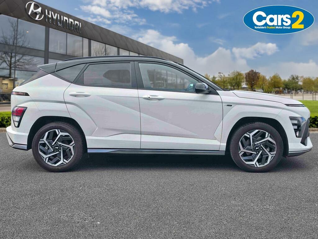 Hyundai Kona 1.6 H-gdi N Line Suv Hybrid Dct Euro 6 White #2
