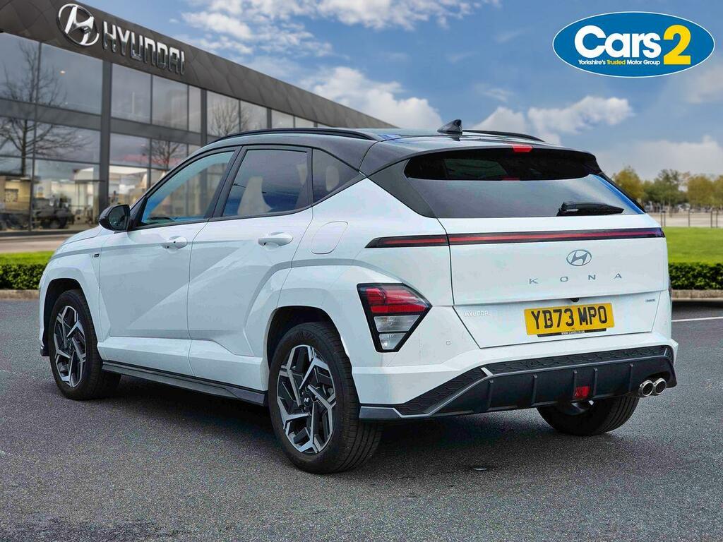 Hyundai Kona 1.6 H-gdi N Line Suv Hybrid Dct Euro 6 White #5