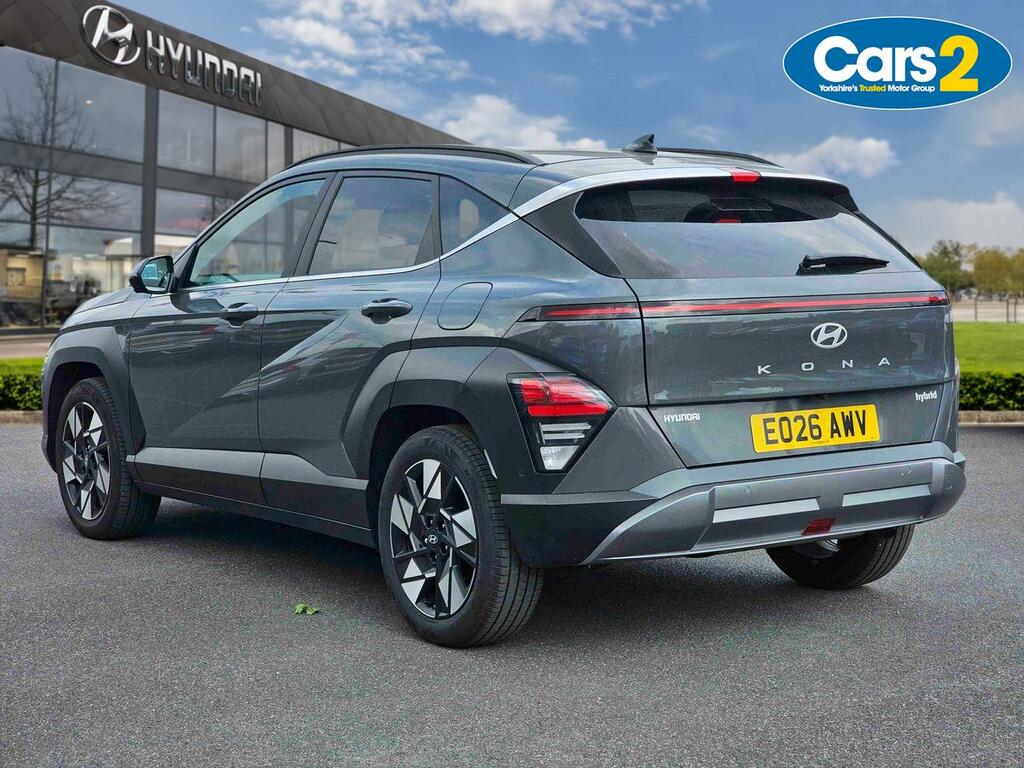 Hyundai Kona 1.6 H-gdi Ultimate Suv Hybrid Dct Euro Grey #5