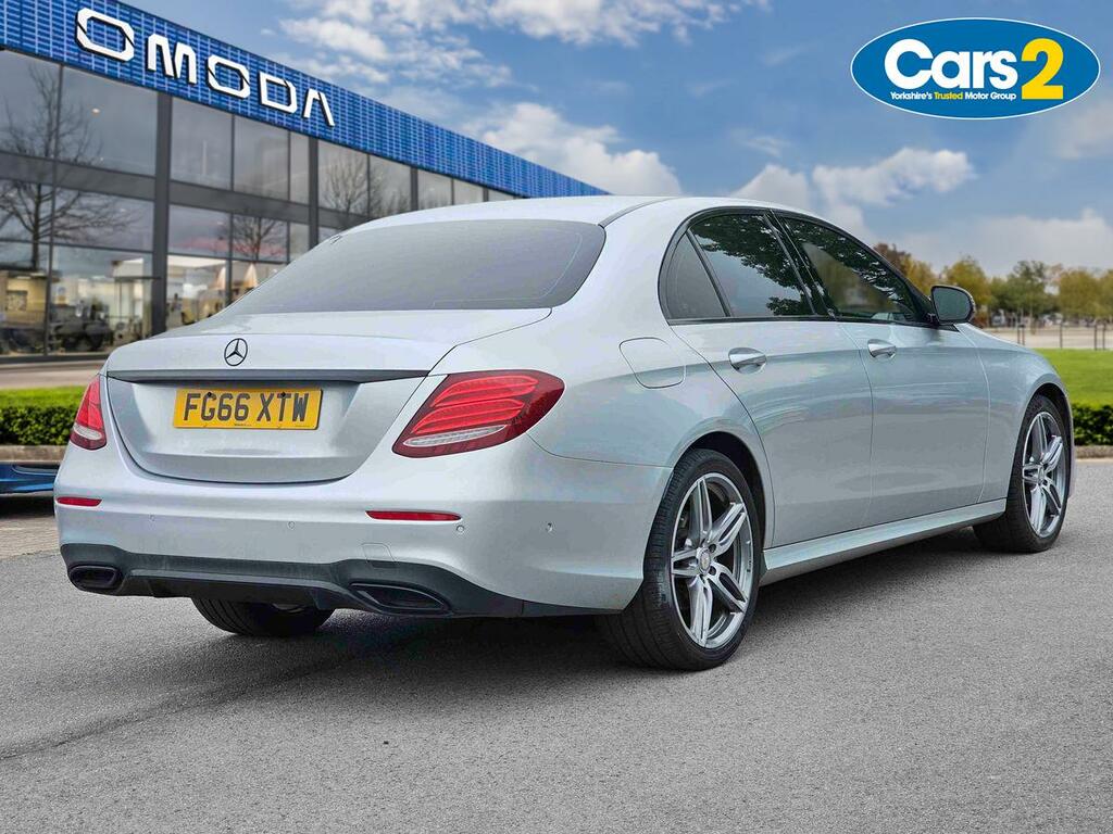 Mercedes-Benz E Class 2.0 E220d Amg Line Saloon G-tronic Eur Silver #3