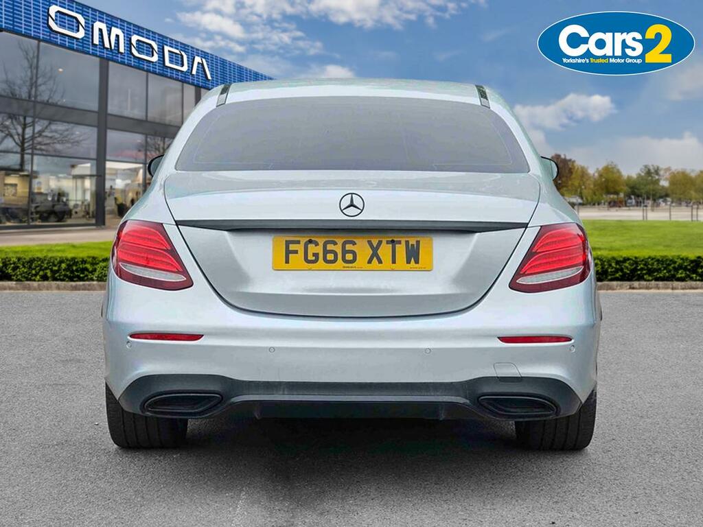 Mercedes-Benz E Class 2.0 E220d Amg Line Saloon G-tronic Eur Silver #4