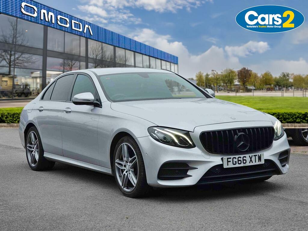 Mercedes-Benz E Class 2.0 E220d Amg Line Saloon G-tronic Eur Silver