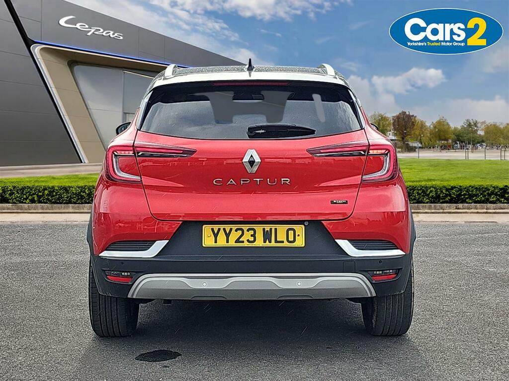 Renault Captur 1.6 E-tech Techno Suv Hybrid Euro Red #4