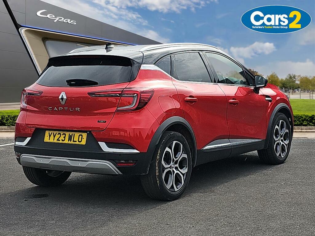 Renault Captur 1.6 E-tech Techno Suv Hybrid Euro Red #3