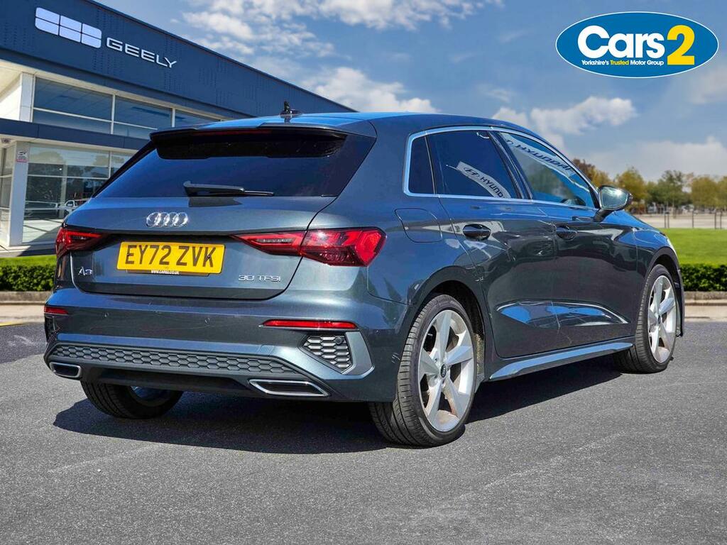 Audi A3 1.0 Tfsi 30 S Line Sportback S Tronic E Grey #3