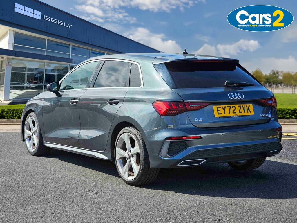 Audi A3 1.0 Tfsi 30 S Line Sportback S Tronic E Grey #5