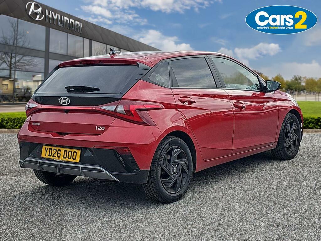 Hyundai I20 1.0 T-gdi Black Line Hatchback E Red #3