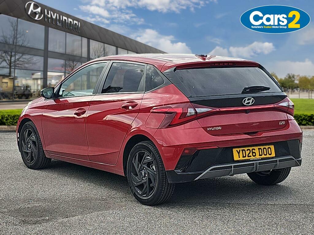 Hyundai I20 1.0 T-gdi Black Line Hatchback E Red #5