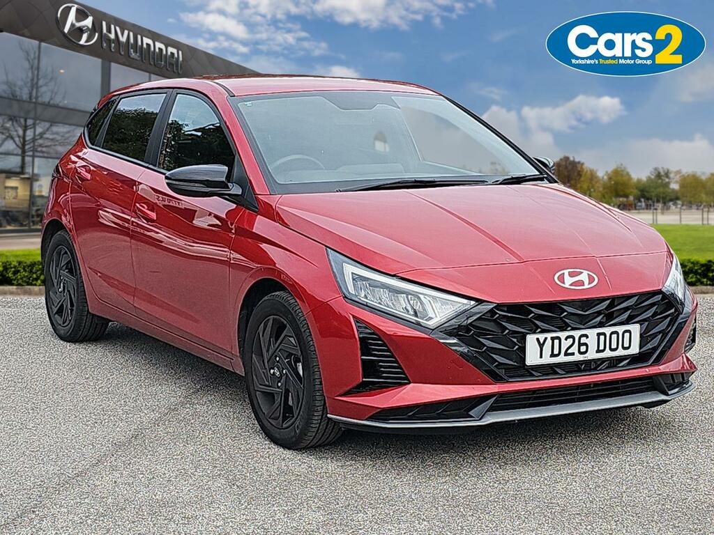 Hyundai I20 1.0 T-gdi Black Line Hatchback E Red