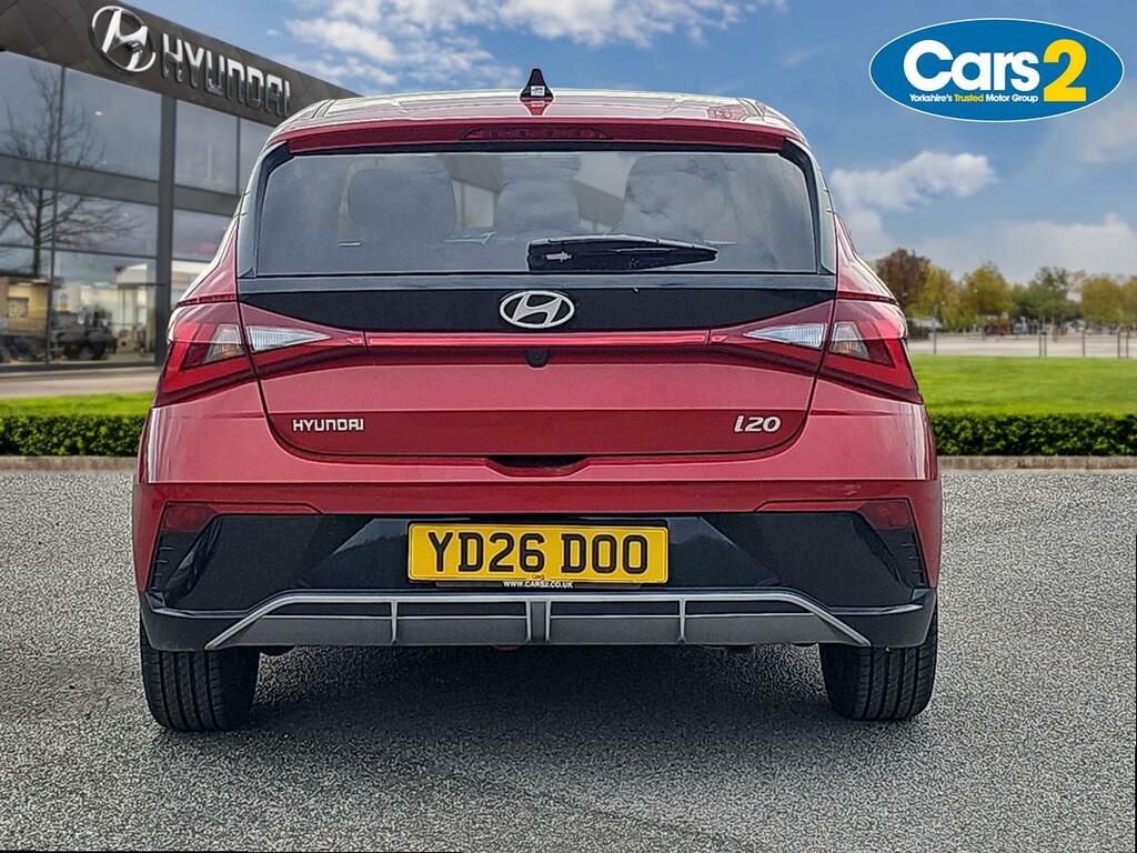 Hyundai I20 1.0 T-gdi Black Line Hatchback E Red #4