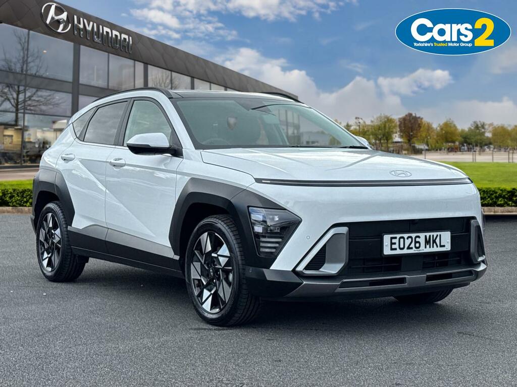 Hyundai Kona 1.6 H-gdi Ultimate Suv Hybrid Dct Euro White