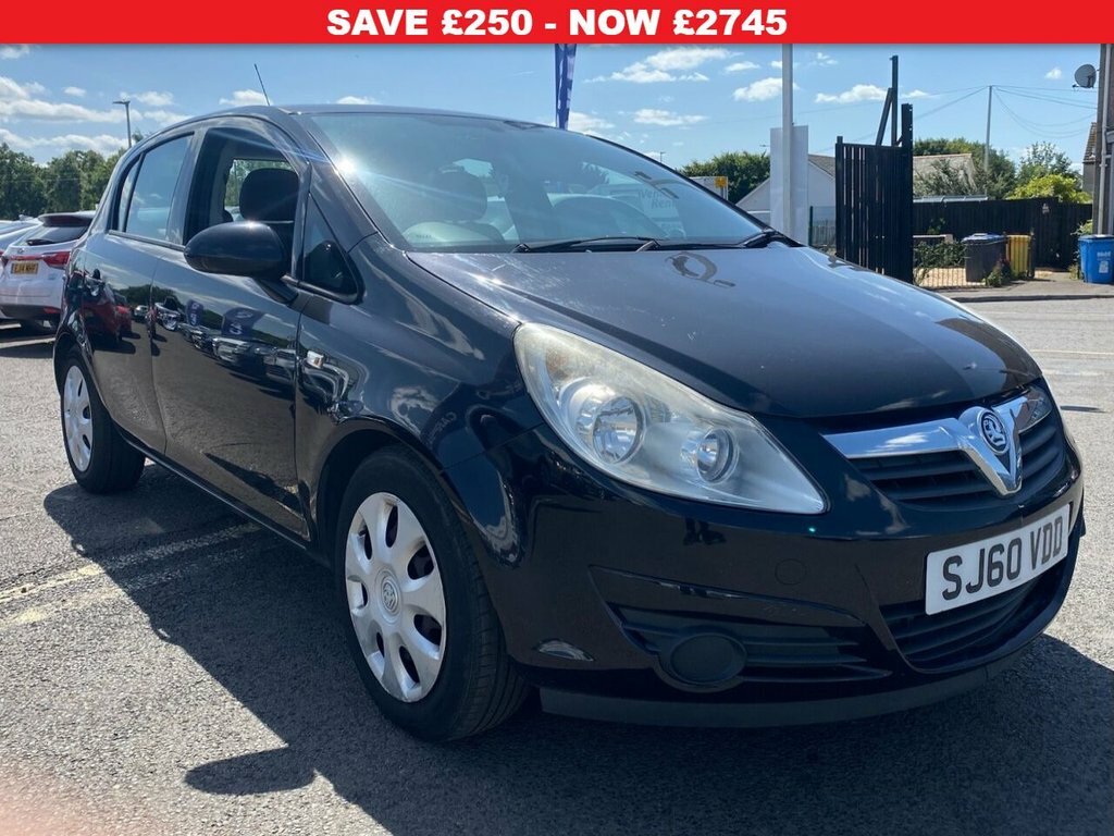 Vauxhall Corsa 1.4L Exclusiv Black