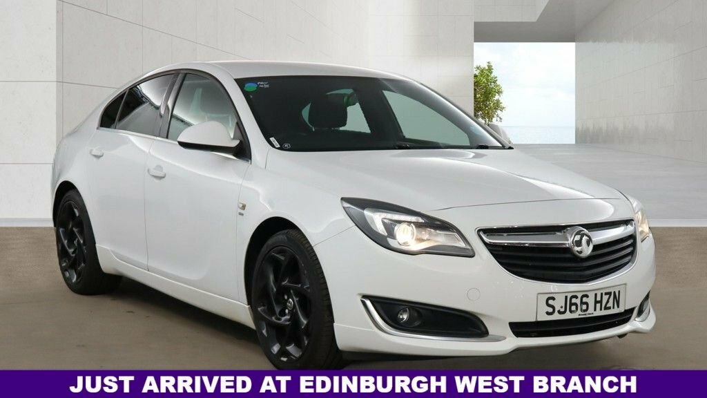 Vauxhall Insignia 1.6L Sri Vx Line SJ66HZN White