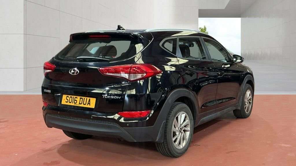Hyundai Tucson 1.7L Se Black #4