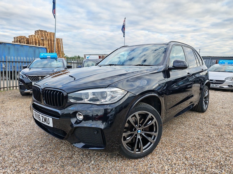 BMW X5 Xdrive40e M Sport Black #3