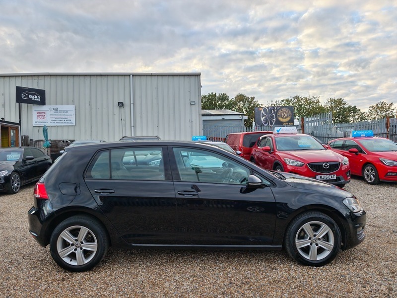 Volkswagen Golf Match Tdi Bluemotion Technology Black #6