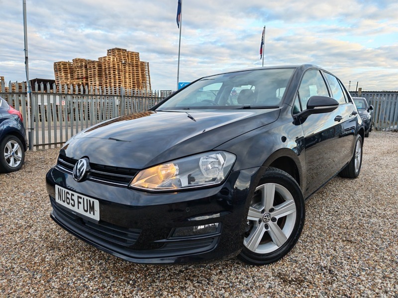 Volkswagen Golf Match Tdi Bluemotion Technology Black #3