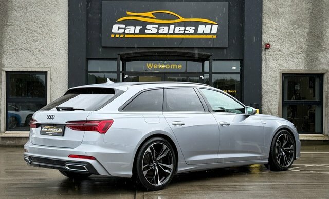 Audi A6 2.0 Tdi 40 S Line Estate S Tronic Euro Silver #3