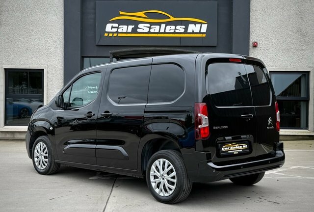 Citroen Berlingo 1.5 Bluehdi 1000Driver Edition M Panel Van Di YP73NVK Black #4