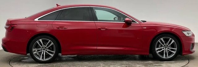 Audi A6 Saloon 2.0 Tdi 40 S Line Saloon S Tronic Quatt Red #3