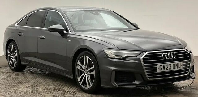 Audi A6 Saloon 2.0 Tdi 40 S Line Saloon S Tronic Quatt Grey