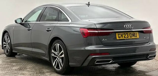 Audi A6 Saloon 2.0 Tdi 40 S Line Saloon S Tronic Quatt Grey #3