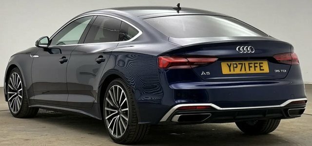 Audi A5 2.0 Tdi 35 S Line Sportback S Tronic Eu Blue #2