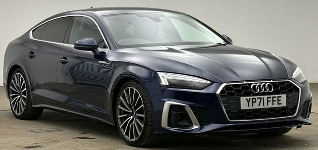 Audi A5 2.0 Tdi 35 S Line Sportback S Tronic Eu Blue
