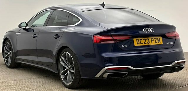 Audi A5 2.0 Tdi 35 S Line Sportback S Tronic Eu Blue #3
