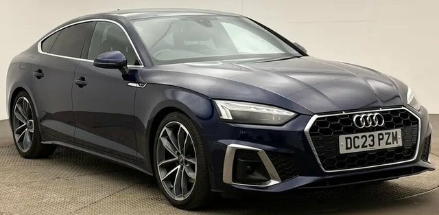 Audi A5 2.0 Tdi 35 S Line Sportback S Tronic Eu Blue
