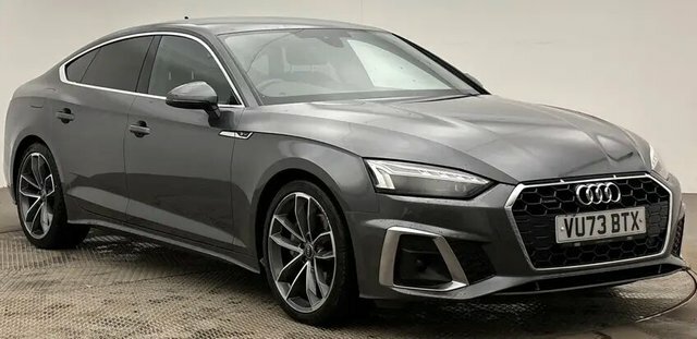 Audi A5 2.0 Tdi 40 S Line Sportback S Tronic Qu Grey
