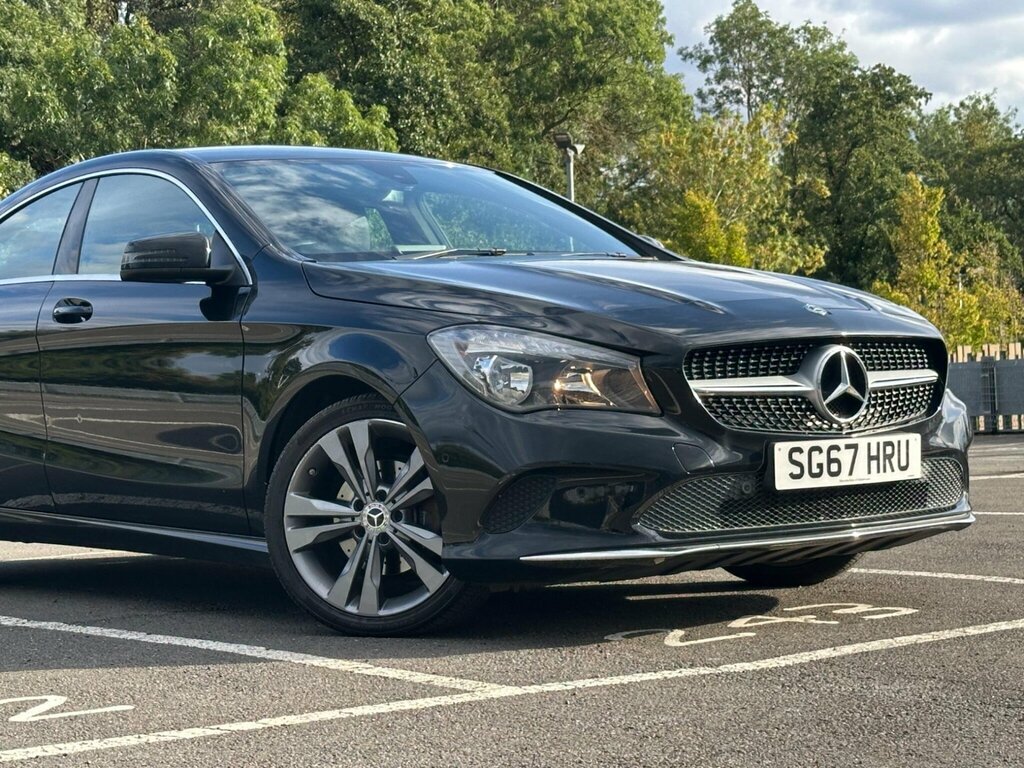 Mercedes-Benz CLA Class 1.6 Cla180 Sport Coupe Euro 6 Ss Black #2