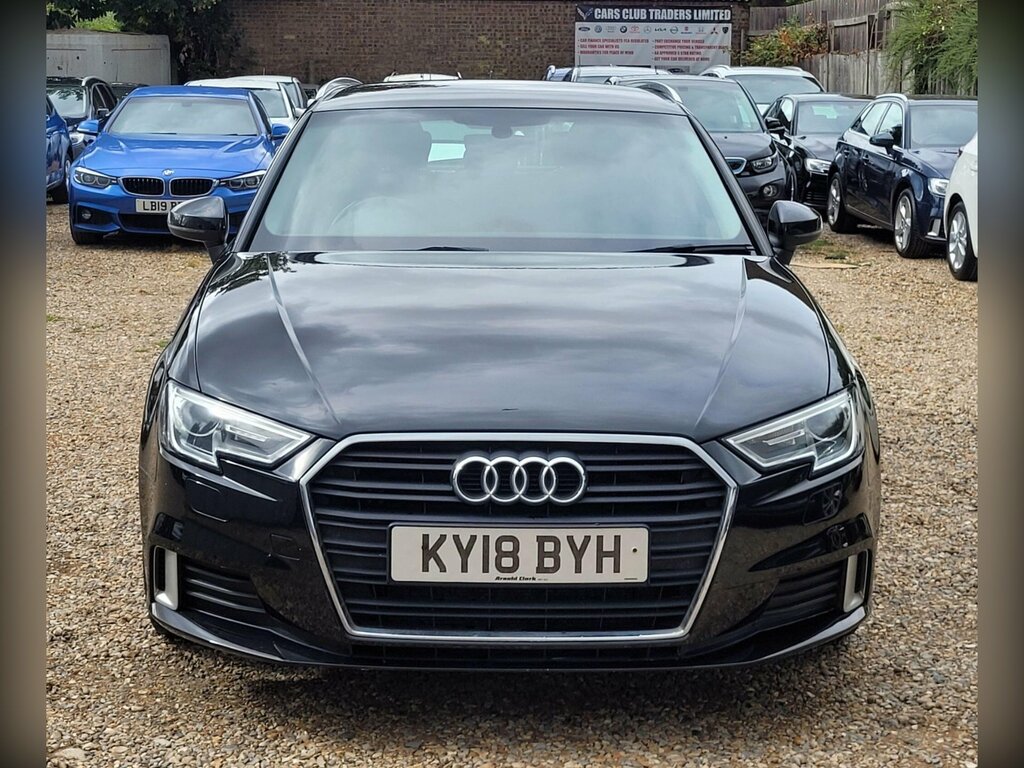 Audi A3 1.5 Tfsi Cod Sport Sportback Euro 6 Ss KY18BYH Black #3
