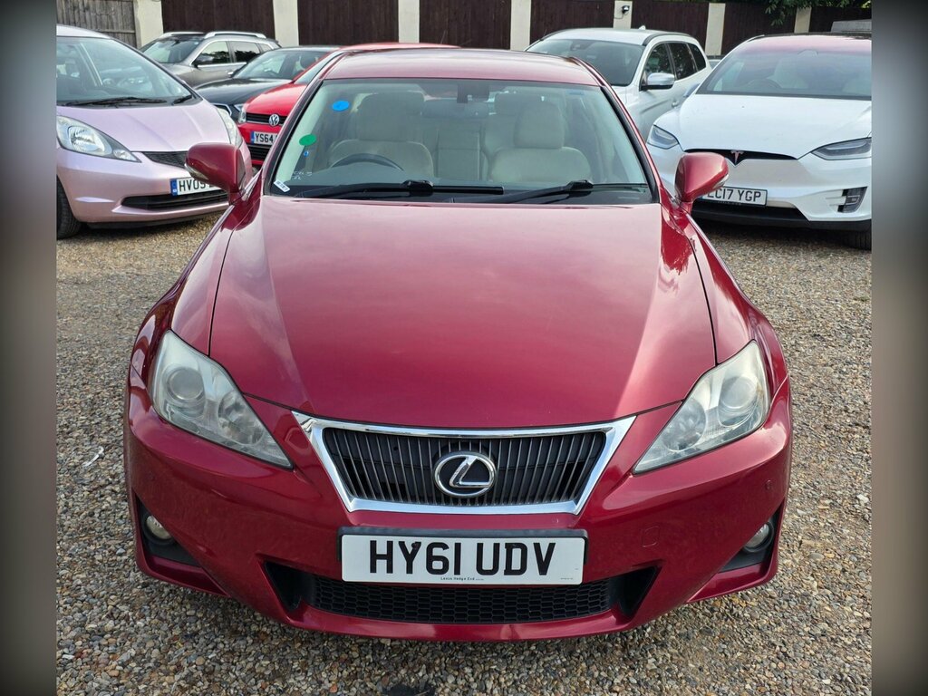 Lexus IS 2.5 250 V6 Advance Euro 5 Red #3
