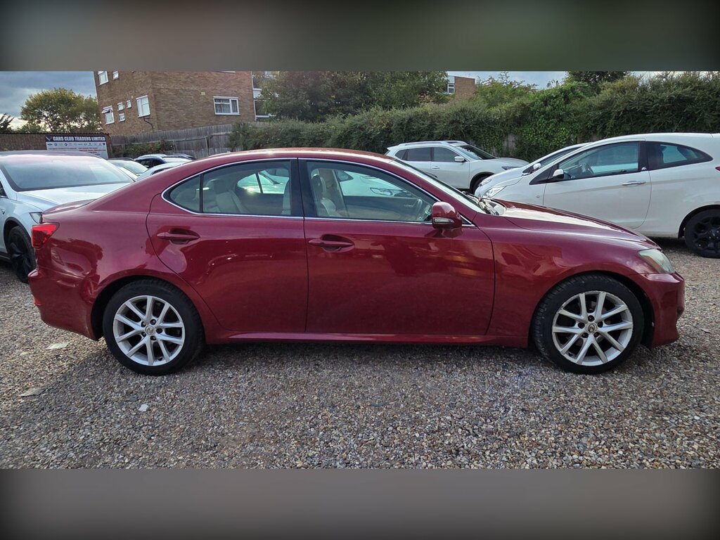 Lexus IS 2.5 250 V6 Advance Euro 5 Red #4