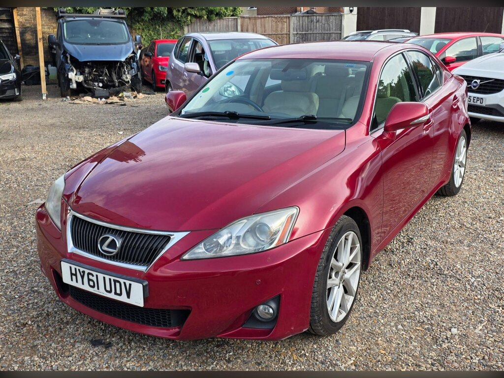 Lexus IS 2.5 250 V6 Advance Euro 5 Red #2