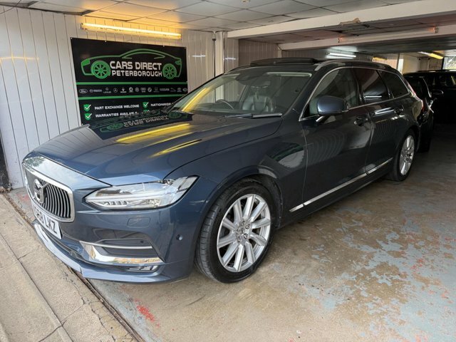 Volvo V90 2.0 D4 Inscription Euro 6 S S Blue #4