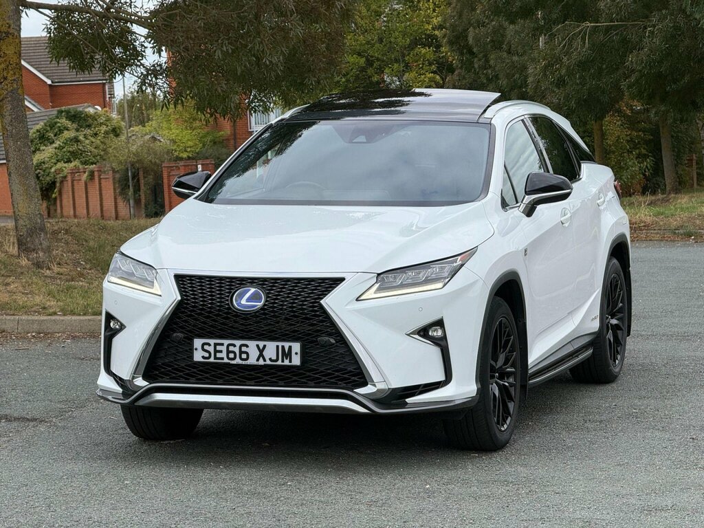Lexus RX 3.5 450H V6 F Sport Suv Hybrid Cvt 4Wd White #4