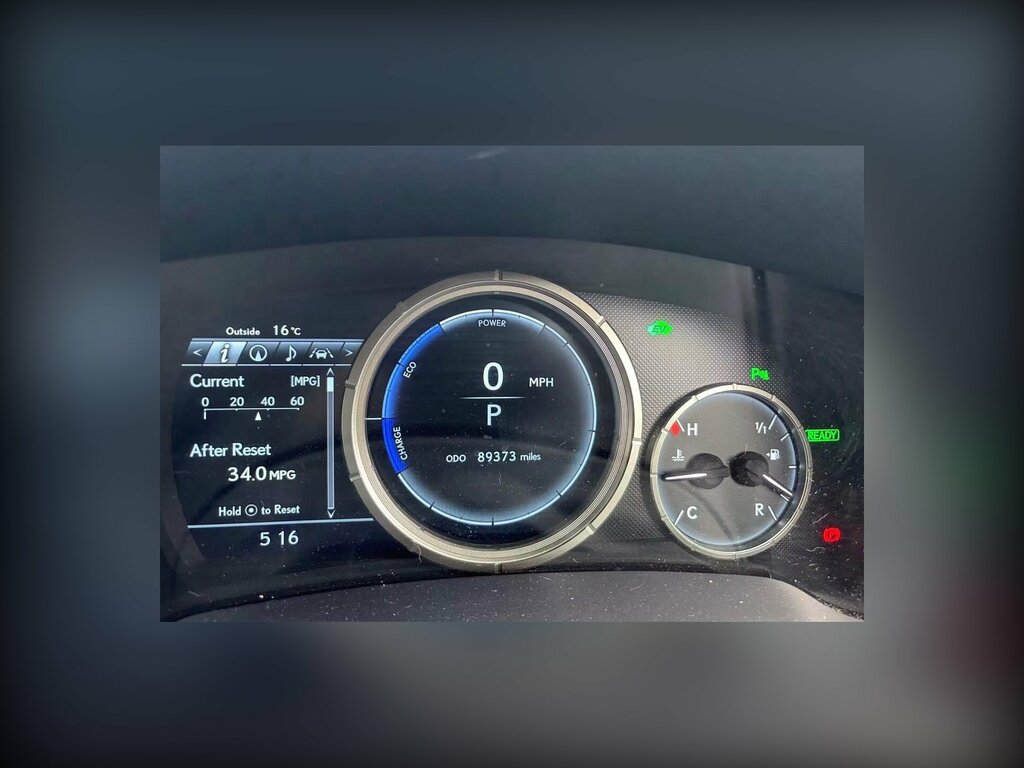 Lexus RX 450H Premier Cvt 4Wd White #8