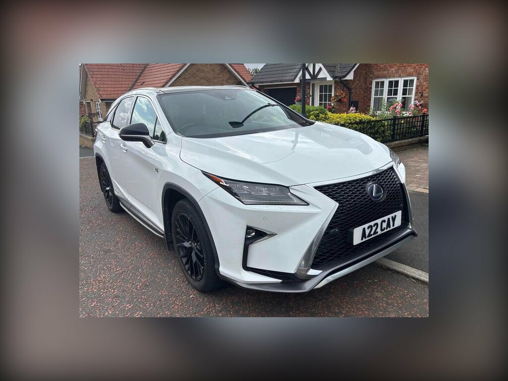Lexus RX 3.5 450H V6 F Sport Suv Hybrid Cvt 4Wd White #3