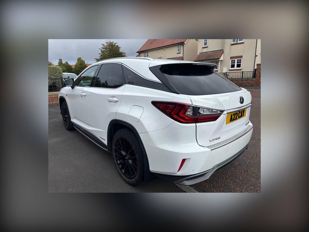 Lexus RX 3.5 450H V6 F Sport Suv Hybrid Cvt 4Wd White #4