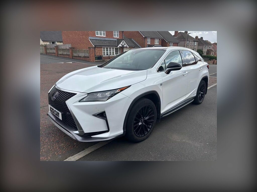 Lexus RX 3.5 450H V6 F Sport Suv Hybrid Cvt 4Wd White
