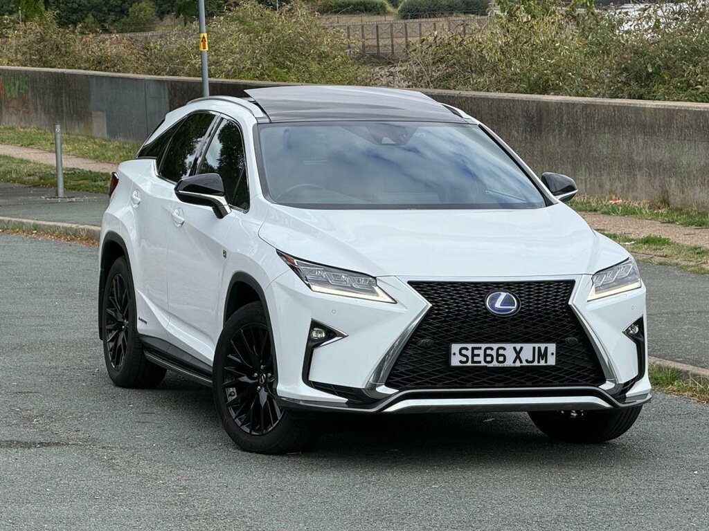 Lexus RX 3.5 450H V6 F Sport Suv Hybrid Cvt 4Wd White