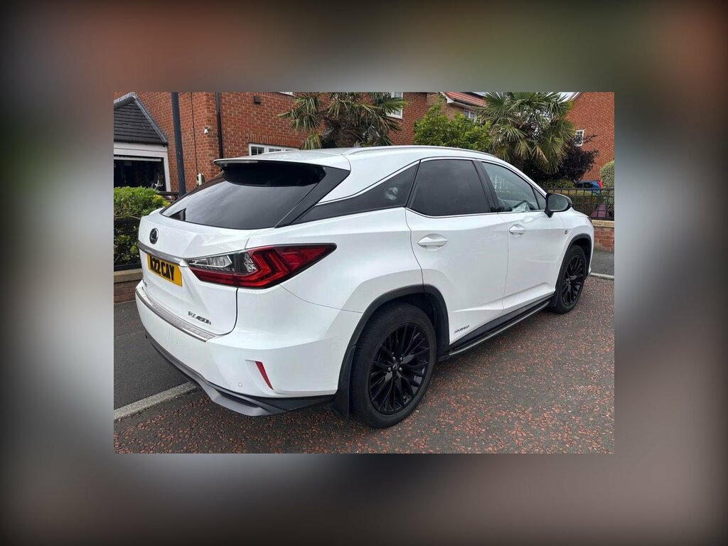 Lexus RX 3.5 450H V6 F Sport Suv Hybrid Cvt 4Wd White #2