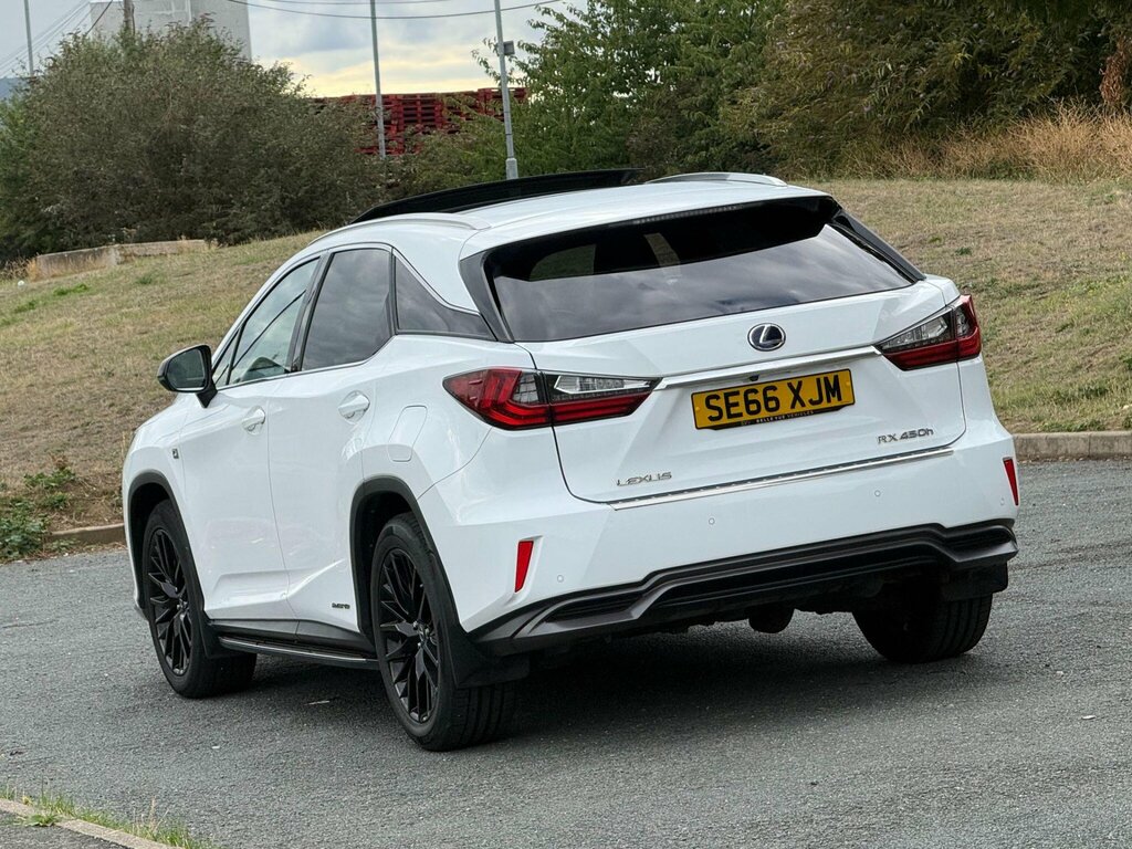 Lexus RX 3.5 450H V6 F Sport Suv Hybrid Cvt 4Wd White #5