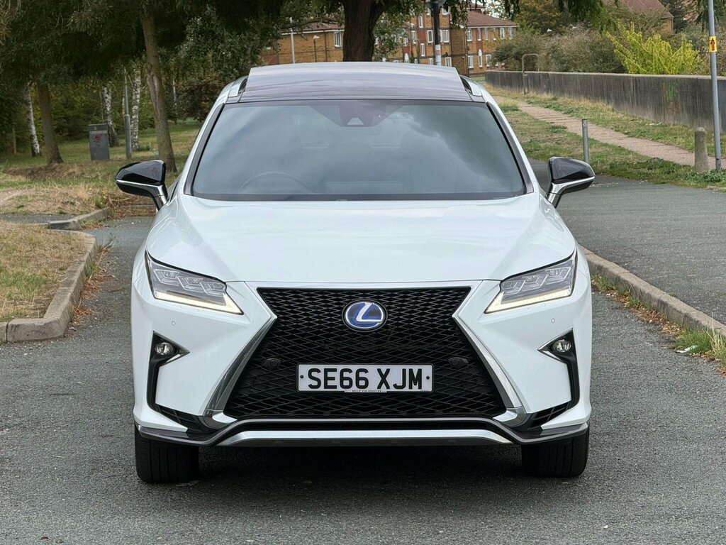 Lexus RX 3.5 450H V6 F Sport Suv Hybrid Cvt 4Wd White #3