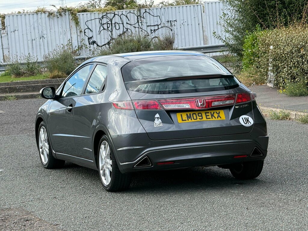 Honda Civic Hatchback 1.8 I-vtec Se Silver 2009 Silver #21