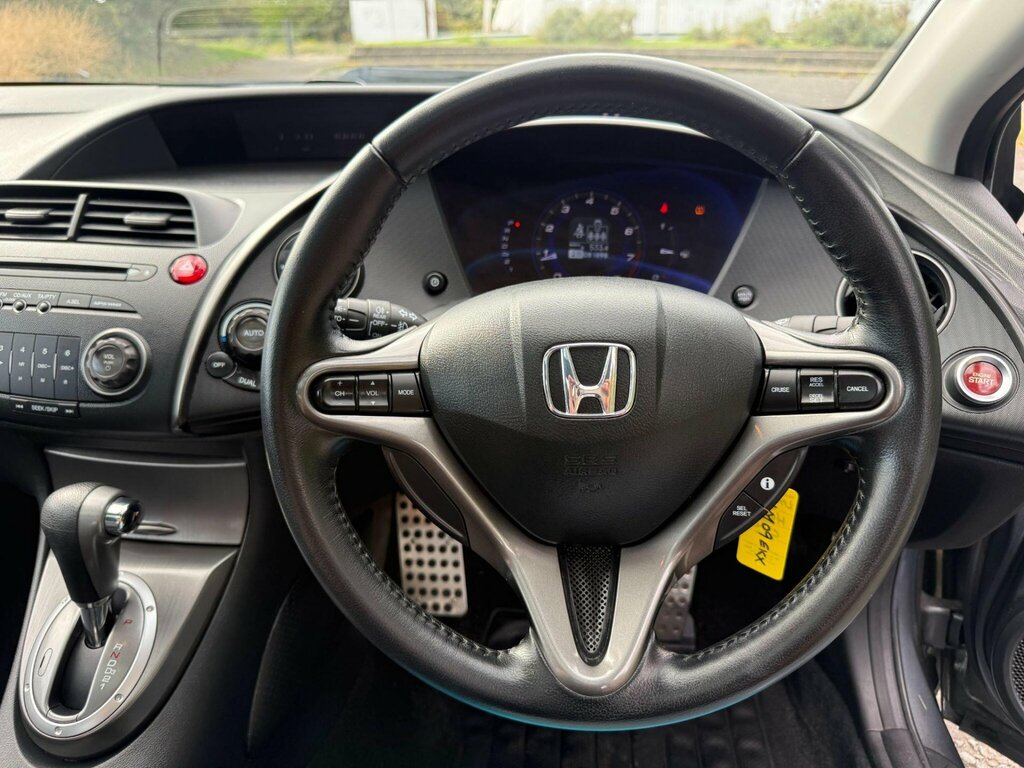 Honda Civic Hatchback 1.8 I-vtec Se Silver 2009 Silver #10